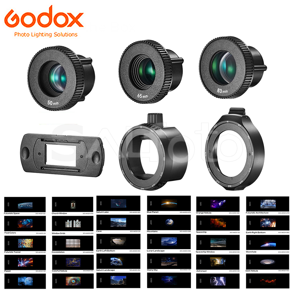 Fresnel Lens Attachment - Godox AK-R21 Accessory Projection Attachment Lens