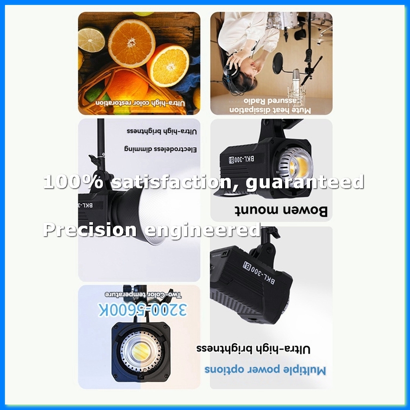 Photography Lighting Color - 300W Bi LED Video Light, Continuous