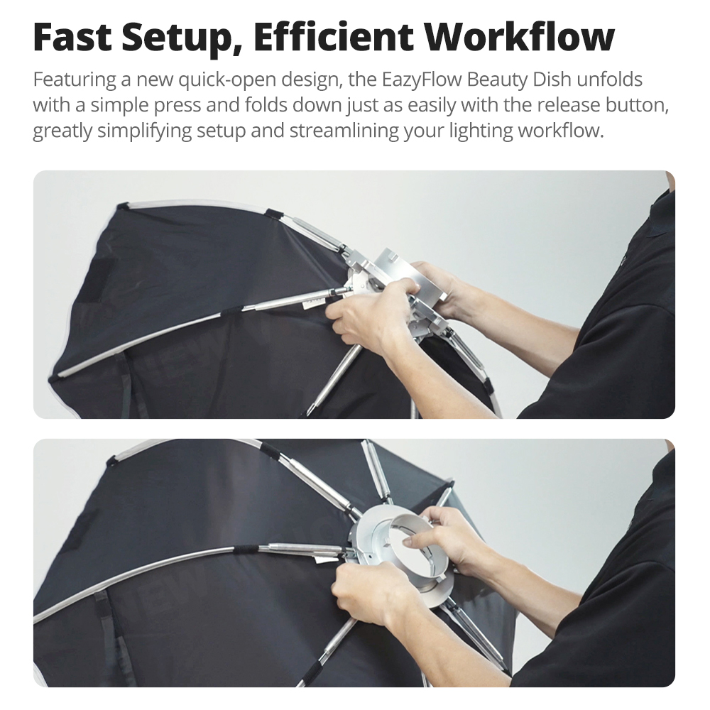Godox 65cm 85cm EazyFlow Beaut - Photography Lighting Beauty Dish review and price