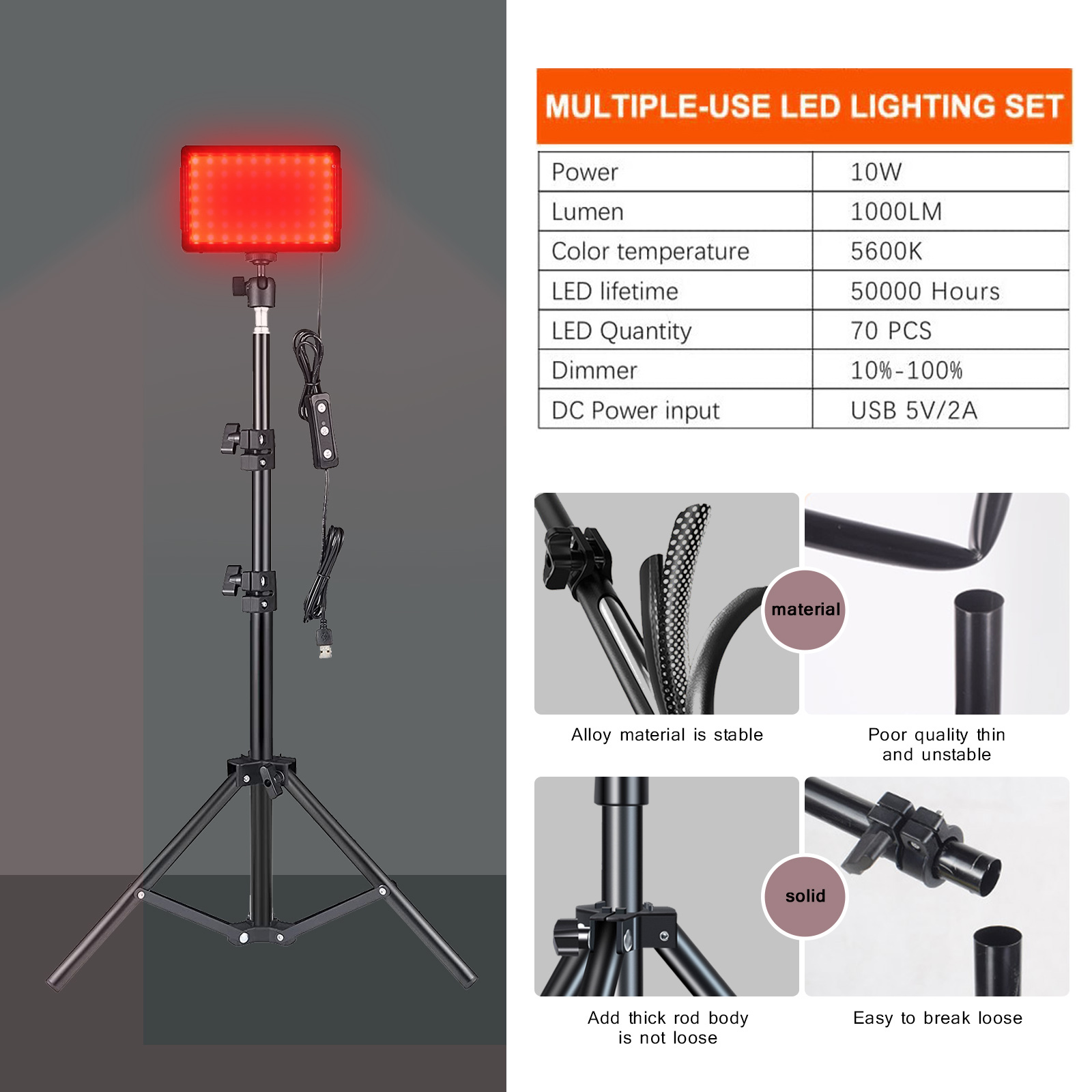 LED Photography Video Light Pa - Iris Photography Led Lighting Pack review and price