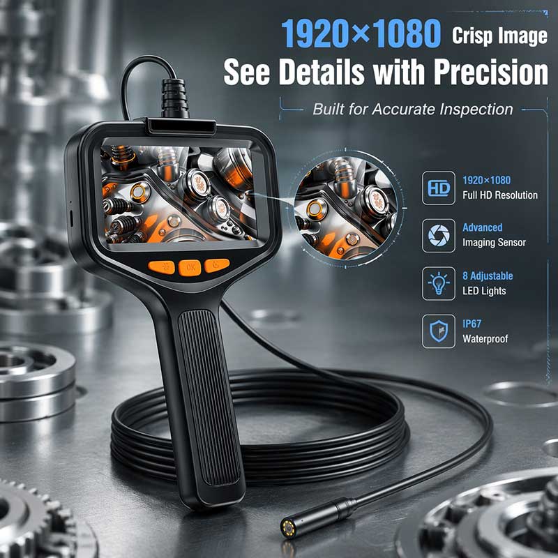1080P HD Industrial Borescope  - Photography Lighting Diagram review and price