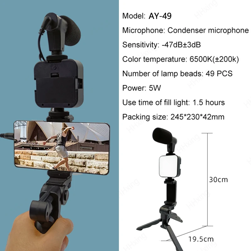 Smartphone Vlogging Kit With T - Iris Photography Led Lighting Pack review and price