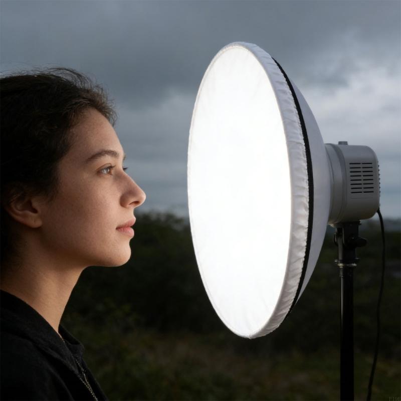42cm Soft Diffuser Lamp Cover  - Photography Lighting Beauty Dish review and price