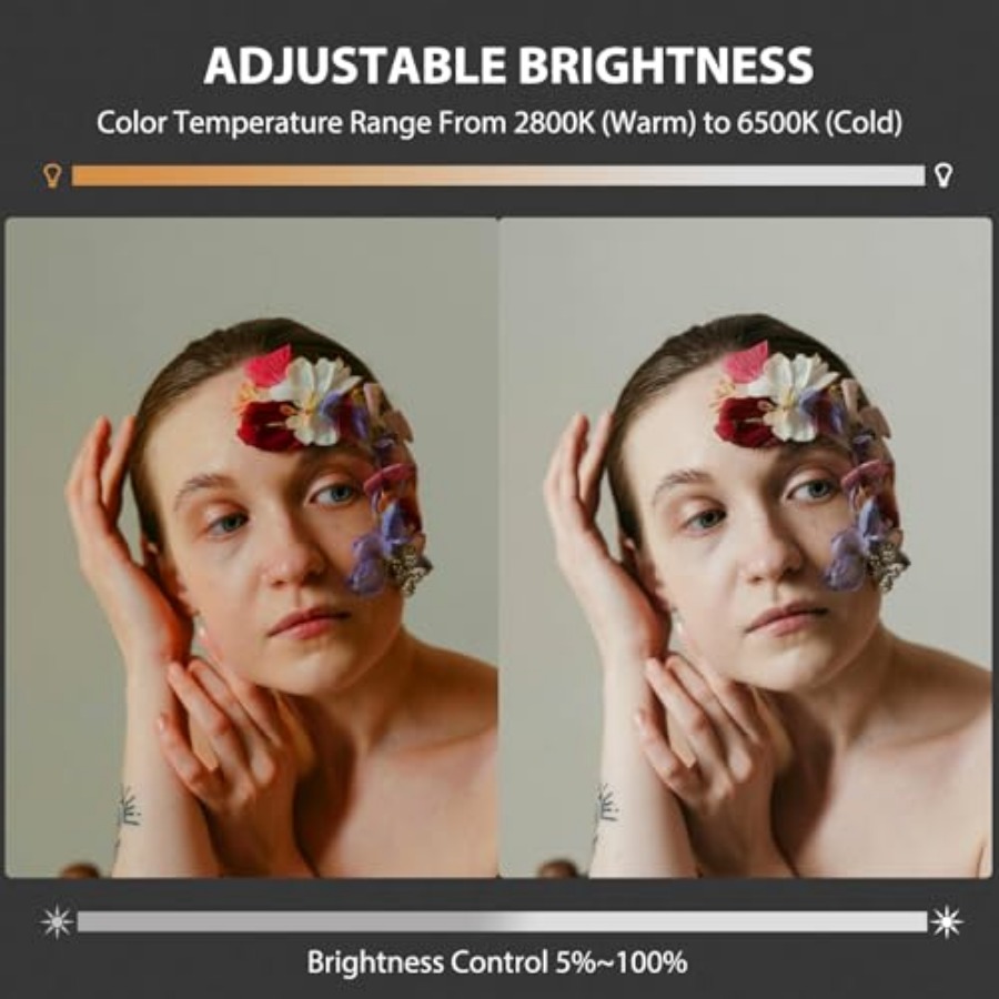 60W COB LED Video Light Handhe - Photography Lighting Color review and price