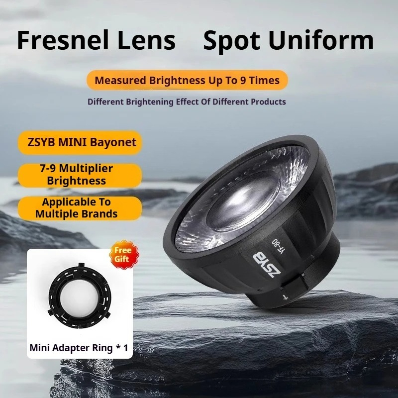 ZSYB YF-80 Fresnel Lens 9 Time - Fresnel Lens Attachment review and price