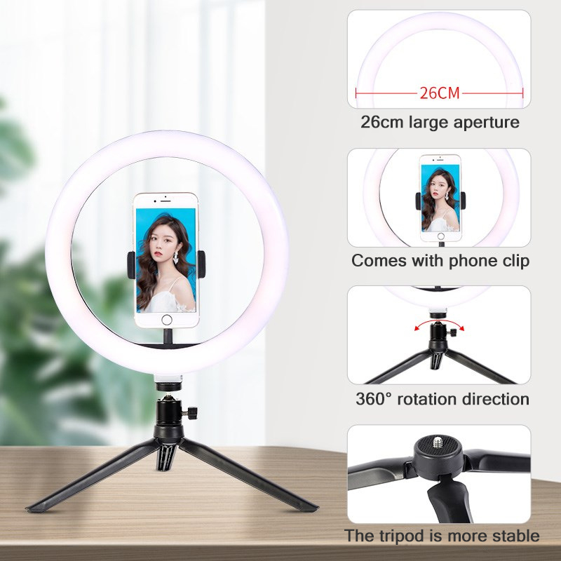 26cm 10 inch Led Ring Selfie L - Iris Photography Led Lighting Pack review and price