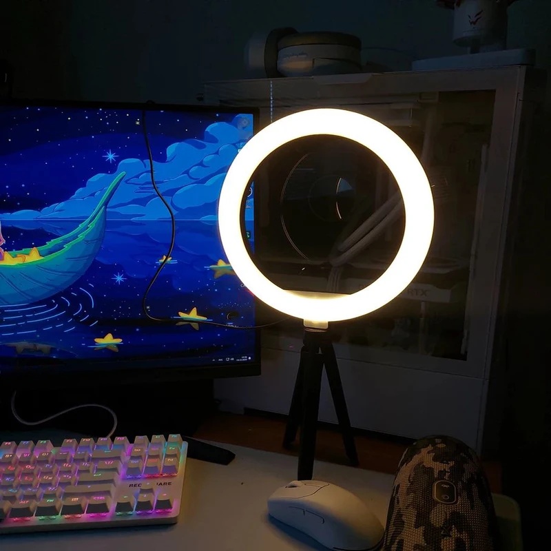 Desiontal 26cm Ring Light with - Photography Lighting Color review and price