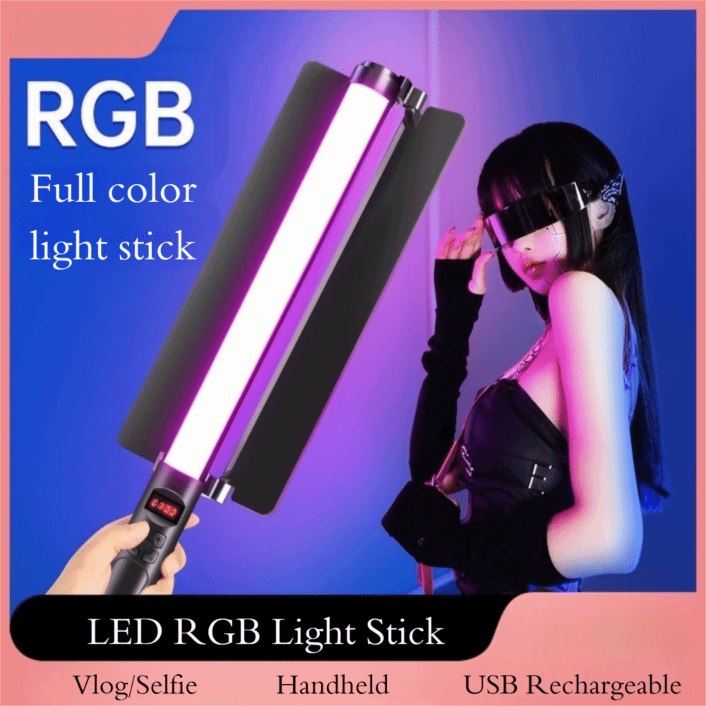 Handheld LED RGB Light Stick C - Photography Lighting Color review and price