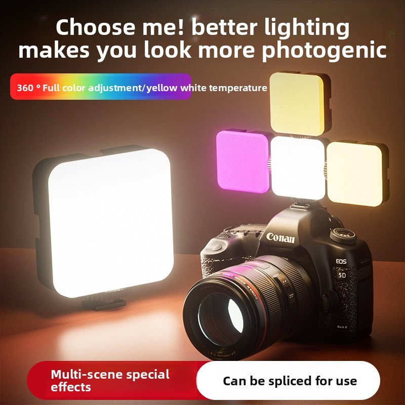RGB Pocket Light Outdoor Photo - Photography Lighting Color review and price