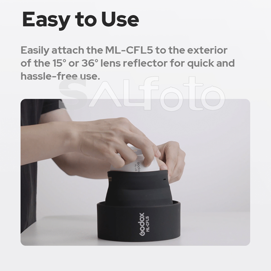 Godox ML-CFL5 Collapsible Fres - Fresnel Lens Attachment review and price