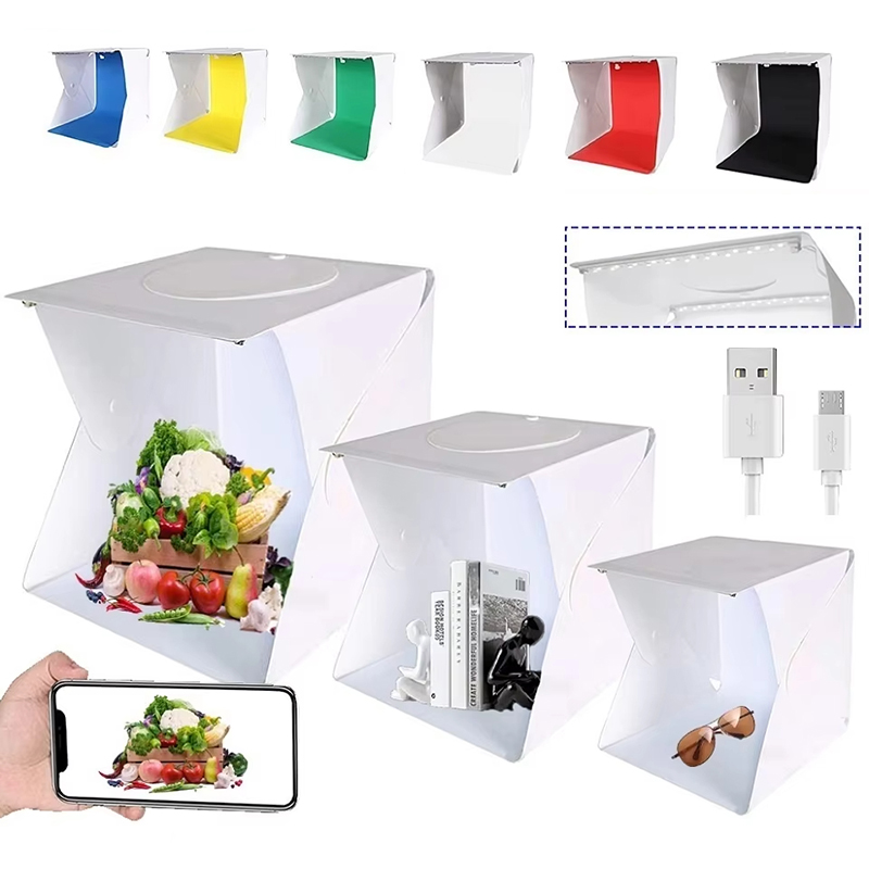 Folding Lightbox Portable Phot - Iris Photography Led Lighting Pack review and price