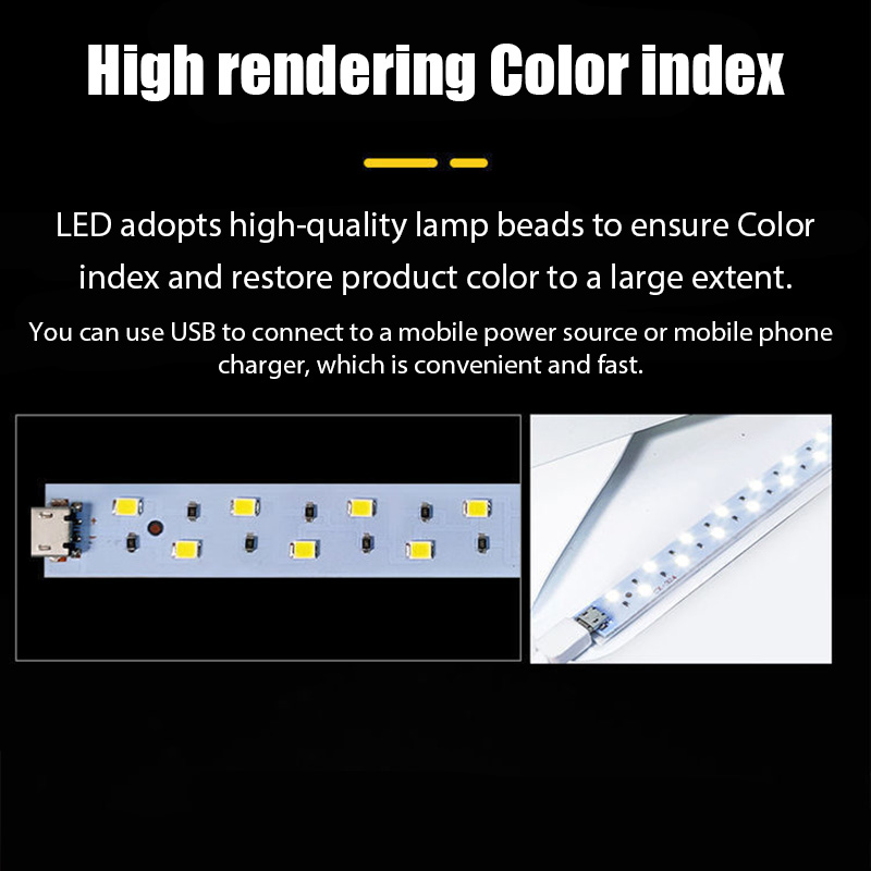 Folding Lightbox Portable Phot - Iris Photography Led Lighting Pack review and price
