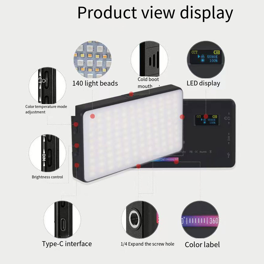 RGB Modes Mini Spotlight Fill  - Photography Lighting Color review and price