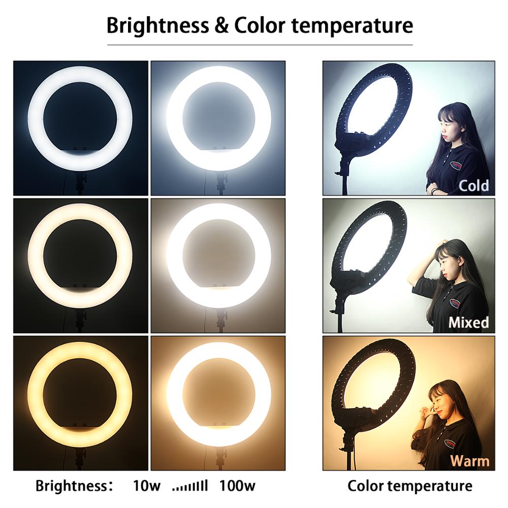 Fusitu FT-54 LED Ring Light Di - Iris Photography Led Lighting Pack review and price