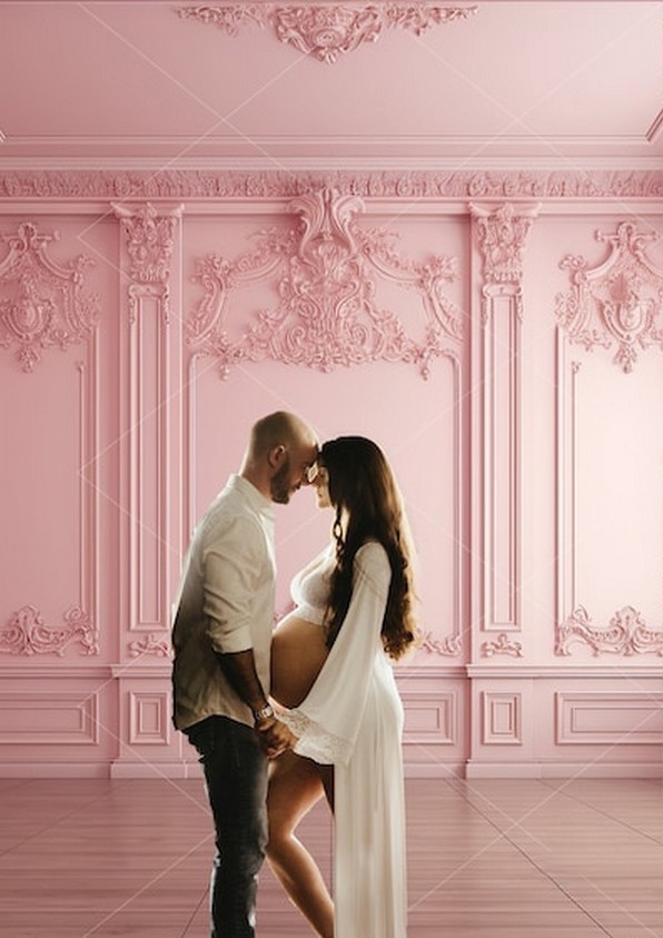 Pink Maternity Paneled Room Co - Photography Lighting And Composition review and price