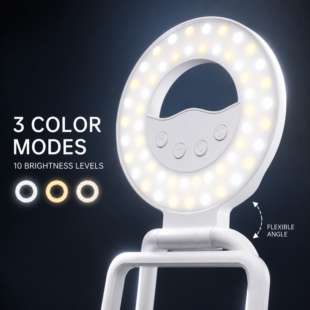 Foldable Magnetic Phone Fill L - Photography Lighting Color review and price