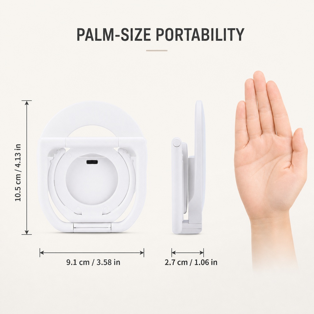 Foldable Magnetic Phone Fill L - Photography Lighting Color review and price