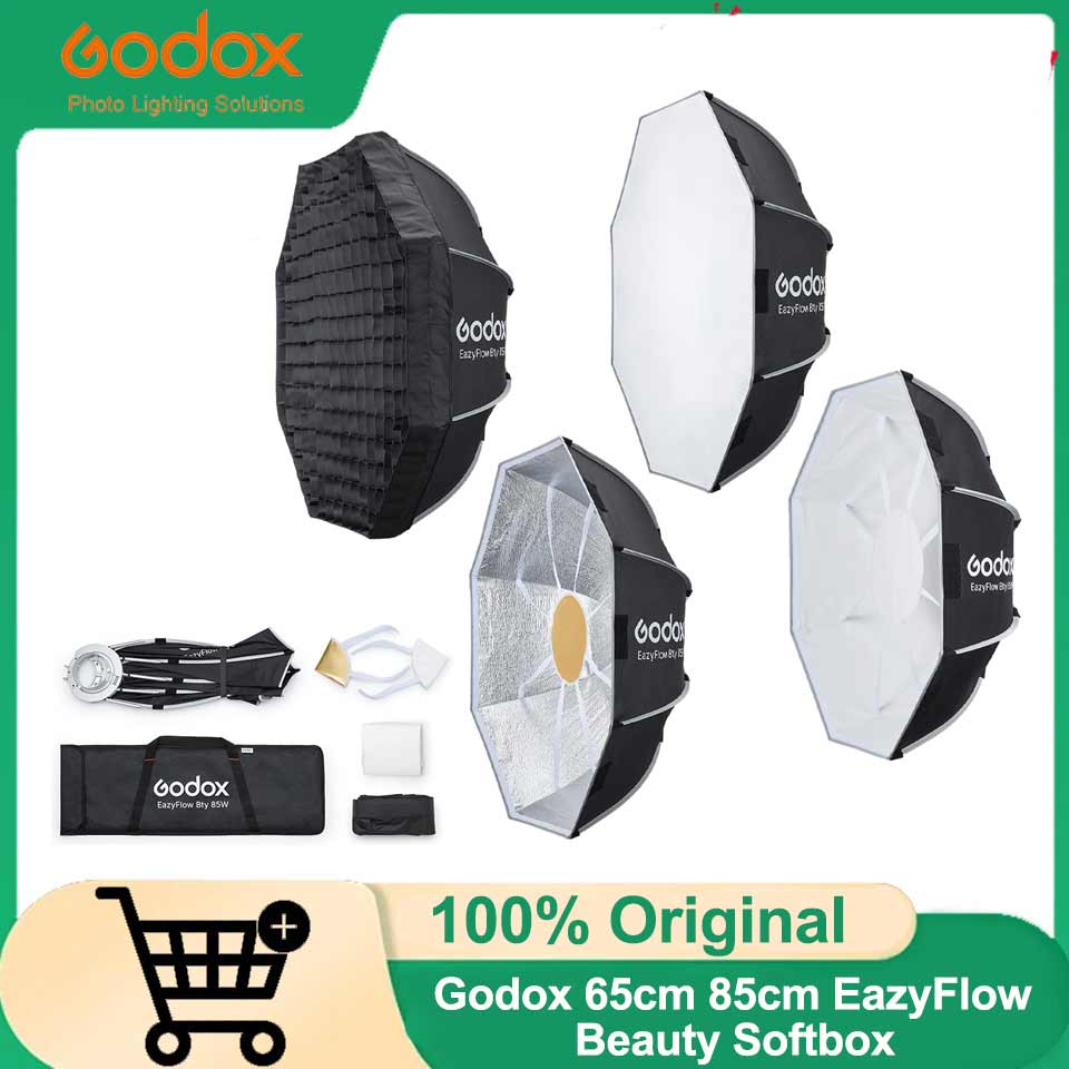Godox 65cm 85cm EazyFlow Beaut - Photography Lighting Beauty Dish review and price