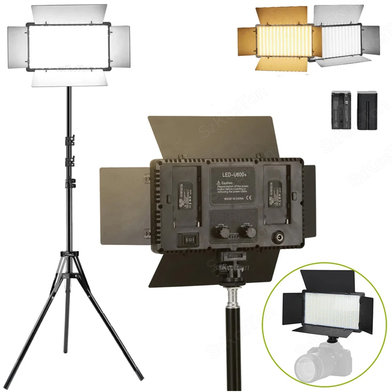 U800 U600 LED Photo Studio Vid - Iris Photography Led Lighting Pack review and price